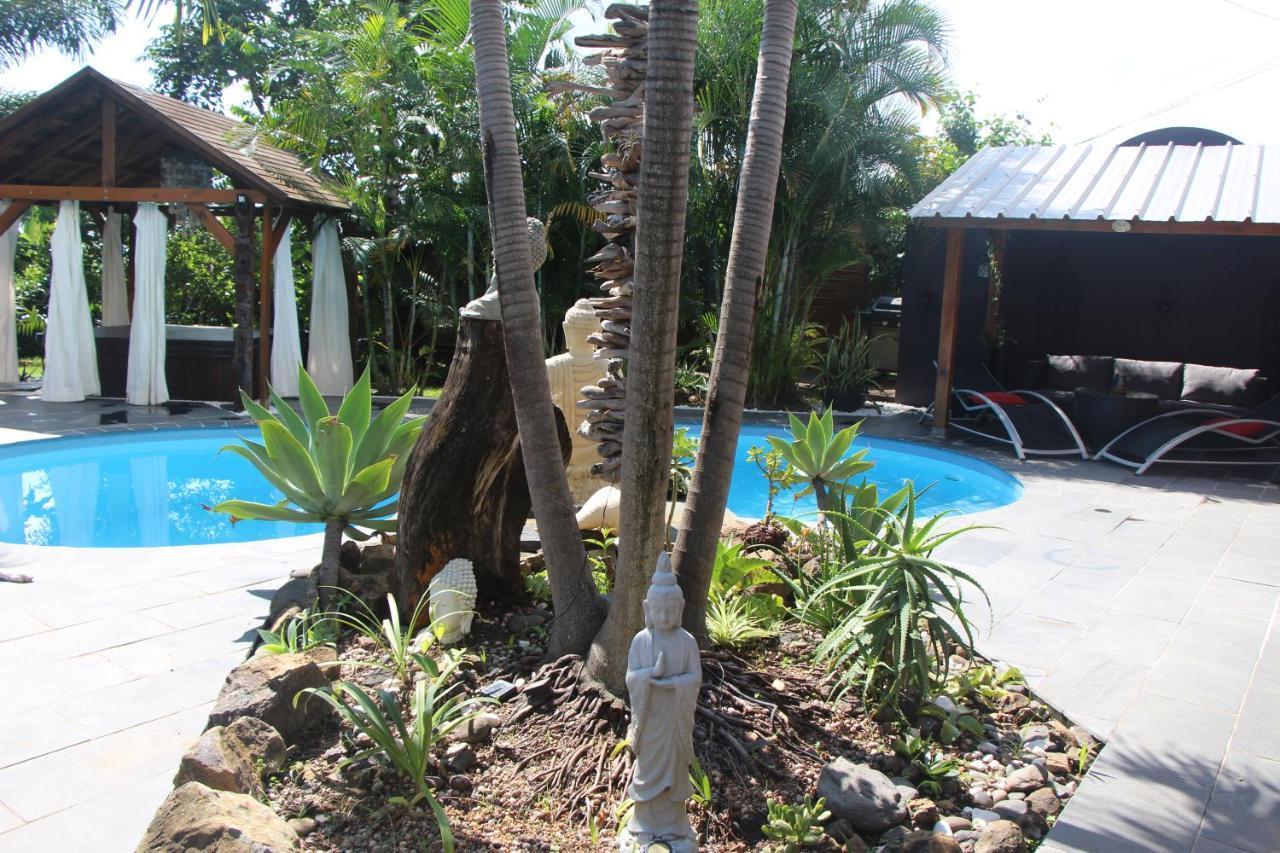 Lodge Le Palissandre à LA LIANE DE JADE 974- jacuzzi privatif - piscine Le Bois de Nefles (La Plaine) Exterior foto