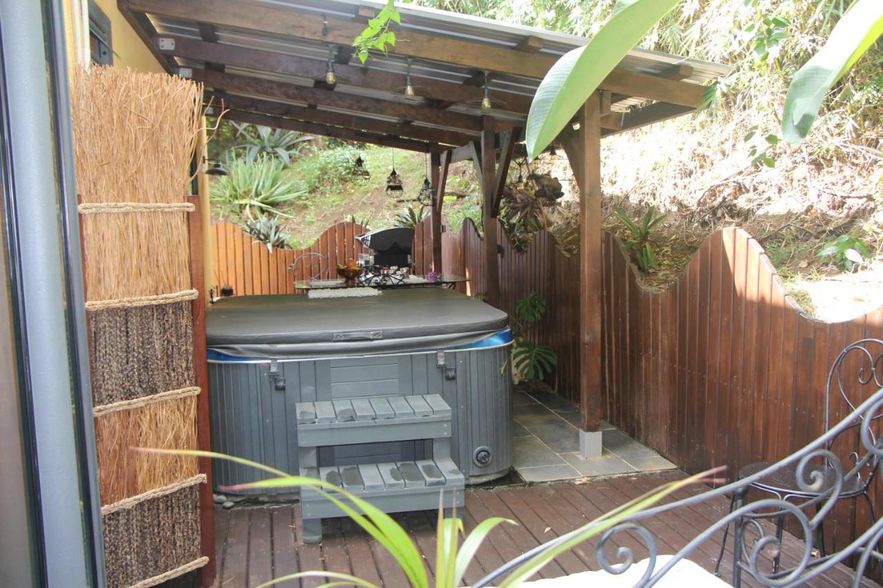 Lodge Le Palissandre à LA LIANE DE JADE 974- jacuzzi privatif - piscine Le Bois de Nefles (La Plaine) Exterior foto