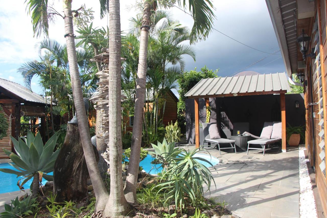 Lodge Le Palissandre à LA LIANE DE JADE 974- jacuzzi privatif - piscine Le Bois de Nefles (La Plaine) Exterior foto