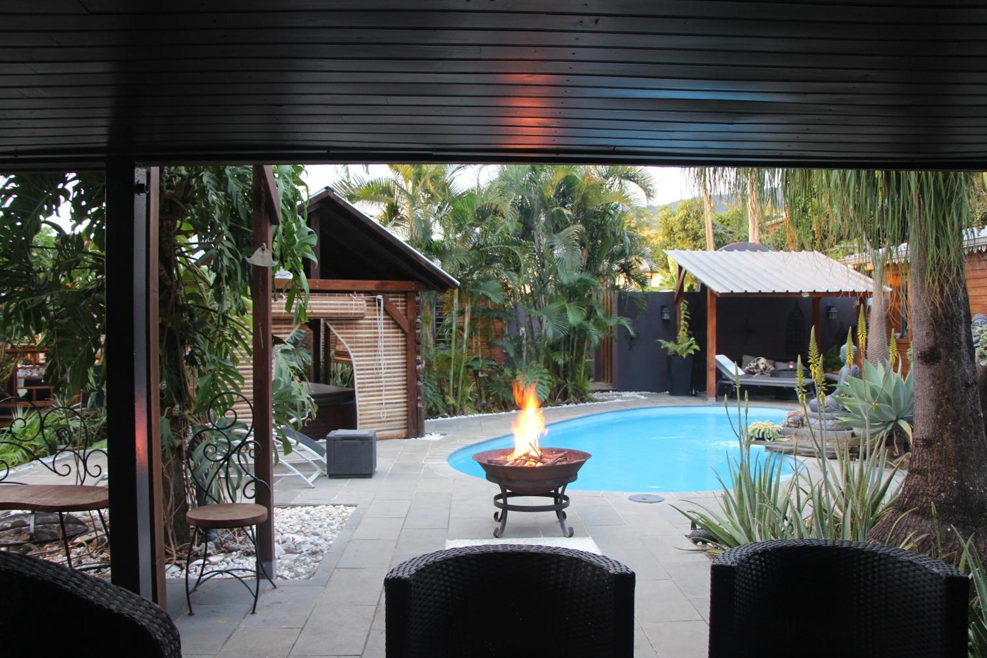 Lodge Le Palissandre à LA LIANE DE JADE 974- jacuzzi privatif - piscine Le Bois de Nefles (La Plaine) Exterior foto